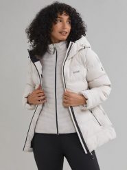 Regatta Kurtka pikowana "Altoro Thermal" w kolorze kremowym rozmiar: 40. Brązowe kurtki damskie Regatta, bez wzorów, bez kaptura. Za 318.37 zł.