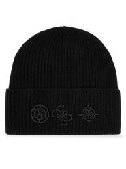 Guess Czapka AW5404 POL01 Czarny. Czarne czapki zimowe damskie Guess, z materiału. Za 159.99 zł.