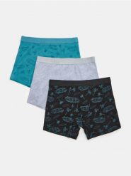 Bokserki Long 3 pack - wielobarwny. Bokserki męskie Sinsay, bez wzorów. Za 39.99 zł.