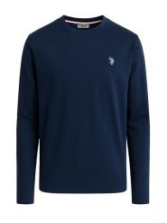 U.S. Polo Assn. Koszulka w kolorze granatowym rozmiar: 3XL. Niebieskie koszulki polo męskie U.S. Polo Assn., s, bez wzorów, z bawełny, bez ramiączek. Za 78.84 zł.