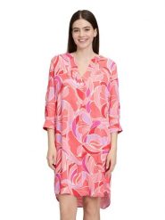 Betty Barclay Sukienka w kolorze jasnoróżowo-koralowym rozmiar: 40. Czerwone sukienki damskie Betty Barclay, bez wzorów, z wiskozy, bez kołnierzyka, bez ramiączek, midi. Za 140.20 zł.