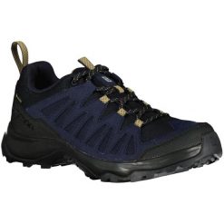 Buty trekkingowe męskie Salomon Eos Gtx terenowe. Niebieskie buty trekkingowe męskie Salomon, bez zapięcia, trekkingowe. Za 386.00 zł.