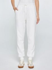 Spodnie damskie dresowe białe Fonia 100. Białe spodnie dresowe damskie Big Star, l, bez wzorów, z dresówki. Za 159.99 zł.