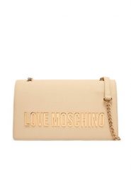 LOVE MOSCHINO Torebka JC4192PP1PKD0129 Beżowy. Brązowe listonoszki damskie Love Moschino, bez wzorów, ze skóry, bez dodatków. Za 949.99 zł.