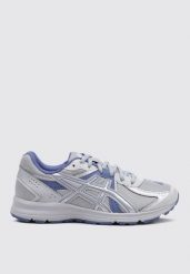 Buty trekkingowe Asics JOG 100S Srebrne. Szare buty trekkingowe męskie Asics, bez zapięcia, trekkingowe. Za 415.85 zł.