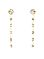 Guess Kolczyki JUBE05 040JW Złoty. Żółte kolczyki damskie Guess, metalowe. Za 259.99 zł.
