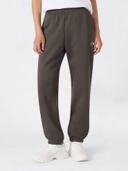 Champion Spodnie dresowe w kolorze brązowym rozmiar: XL. Brązowe spodnie dresowe damskie CHAMPION, xl, bez wzorów, z dresówki. Za 159.95 zł.