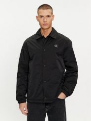 Calvin Klein Jeans Kurtka przejściowa Skater J30J325343 Czarny Regular Fit. Czarne kurtki męskie Calvin Klein Jeans, m, bez wzorów, z jeansu, bez kaptura. Za 659.99 zł.