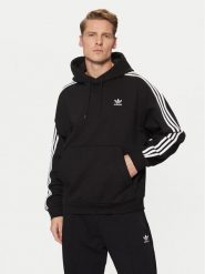 Adidas Bluza adicolor JC6251 Czarny Loose Fit. Czarne bluzy bez kaptura męskie Adidas, m, z bawełny. Za 209.99 zł.