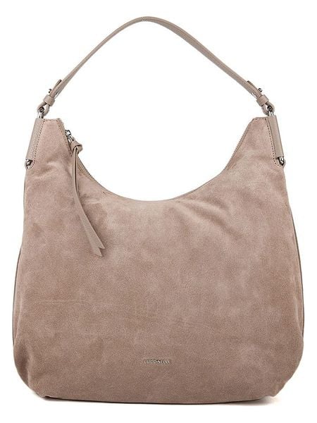 COCCINELLE Skórzana torebka w kolorze beżowym - 38 x 24 x 12 cm rozmiar: onesize. Brązowe torebki klasyczne damskie Coccinelle, bez wzorów, z materiału, bez dodatków. Za 942.20 zł.