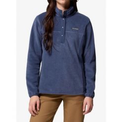 Bluza bez kaptura damska Columbia Benton Springs Half Snap Pull Over II. Niebieskie bluzy bez kaptura damskie Columbia. Za 203.49 zł.