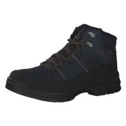 Buty trekkingowe męskie CMP Annuuk Snow Boot Wp. Czarne buty trekkingowe męskie CMP, z materiału, bez zapięcia, trekkingowe. Za 233.74 zł.