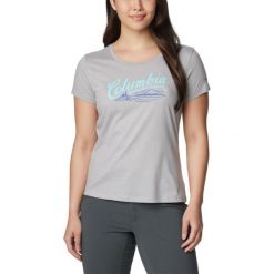 Koszulka z krótkim rękawem damska Columbia Daisy Days SS Graphic Tee. Szare t-shirty damskie Columbia, m, bez wzorów, bez kołnierzyka. Za 79.99 zł.