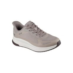Buty sportowe Skechers Bobs Squad 4. Białe buty sportowe na co dzień męskie Skechers, z bawełny, bez zapięcia. Za 390.00 zł.
