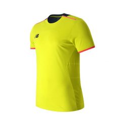 Koszulka treningowa - MT630145FFY. T-shirty sportowe męskie New Balance, na jesień, m, z jersey, bez ramiączek, do piłki nożnej. W wyprzedaży za 99.99 zł.