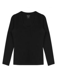 Claesens Koszulka w kolorze czarnym rozmiar: S. Czarne bluzki damskie Claesens, s, bez wzorów, z bawełny, bez kołnierzyka, bez ramiączek. Za 61.02 zł.