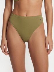 Tommy Hilfiger Figi klasyczne UW0UW06047 Khaki. Brązowe figi damskie Tommy Hilfiger, s, bez wzorów, z syntetyku. Za 119.99 zł.