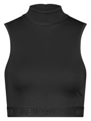 Steve Madden Top "Miley" w kolorze czarnym rozmiar: L. Czarne topy damskie Steve Madden, l, bez wzorów, bez kołnierzyka. Za 52.55 zł.