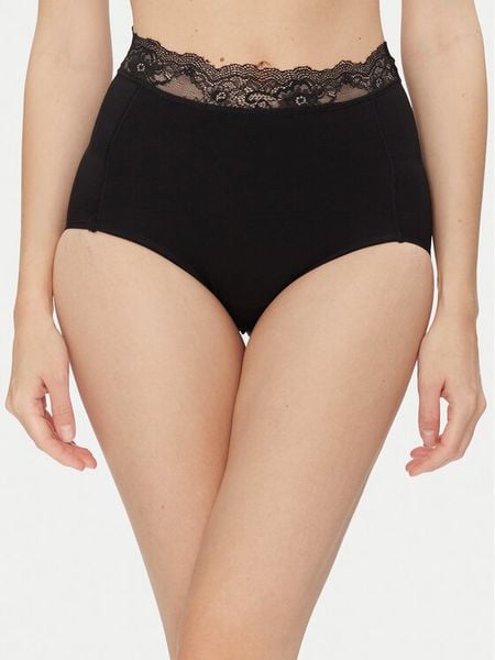 Ysabel Mora Figi klasyczne z wysokim stanem 19061 Czarny. Czarne figi damskie ysabel mora, m, bez wzorów, z syntetyku. Za 59.99 zł.