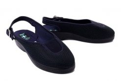 ADANEX BIL30VD BIO 22885 GR/CZ, sandały damskie. Niebieskie sandały damskie Adanex, bez wzorów, bez obcasa. Za 71.33 zł.