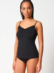 SKINY Kamizelka Kobiety czarny, 36. Czarne kamizelki damskie Skiny, z bawełny. Za 119.95 zł.