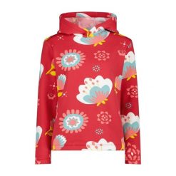 Damska bluza z kapturem CMP. Czerwone bluzy z kapturem damskie CMP. Za 308.00 zł.