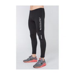 Spodnie rowerowe męskie Rough Radical Infinite. Brązowe spodnie materiałowe męskie ROUGH RADICAL, bez wzorów, sportowe. W wyprzedaży za 95.94 zł.