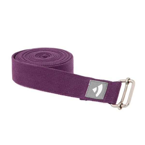 Pasek do jogi Bodhi Asana belt XL 3m. Fioletowe paski damskie BODHI, bez wzorów, sportowe. Za 49.99 zł.