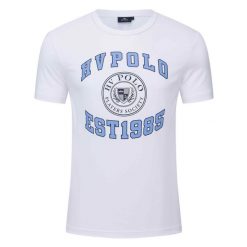 Koszulka HV Polo Matt. Białe koszulki polo męskie HV POLO, na lato, m, bez wzorów, bez ramiączek. Za 214.50 zł.