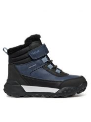 Geox Śniegowce J Trekkyup Girl B Ab J46M7B 0FU50 C4002 S Granatowy. Niebieskie kozaki dziewczęce Geox, bez wzorów, ze skóry, bez obcasa. Za 319.99 zł.