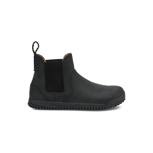 Botki Xero Shoes Ridgeway Chelsea. Czarne buty zimowe męskie XERO SHOES, na jesień, ze skóry, bez zapięcia. Za 657.50 zł.