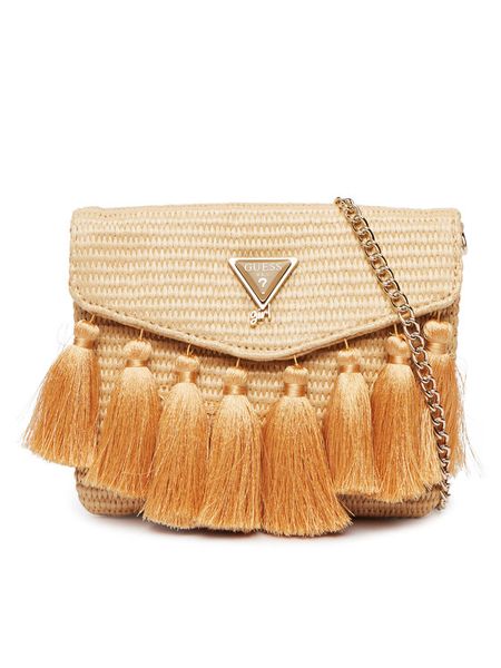 Guess Torebka J6GZ17 WO680 Beżowy. Brązowe torebki dziecięce Guess. Za 229.99 zł.