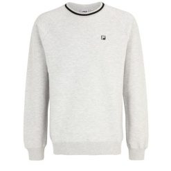 Bluza dresowa męska Fila Bilecik. Szare bluzy bez kaptura męskie Fila, m, z bawełny. Za 165.00 zł.