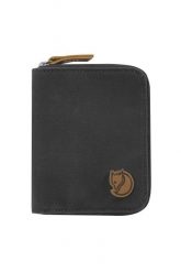Portfel Fjallraven Zip Wallet. Szare portfele damskie Fjällräven, bez wzorów, z materiału. Za 147.15 zł.