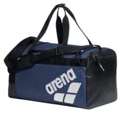 Torba Duffle Arena All Set 40L. Białe torby męskie na ramię Arena, bez wzorów, z materiału, na ramię. Za 139.99 zł.