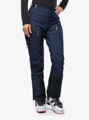 Spodnie skiturowe damskie Houdini Pace Pants. Niebieskie spodnie materiałowe damskie Houdini, bez wzorów, z materiału, klasyczne, z podwyższonym stanem. Za 1,207.60 zł.