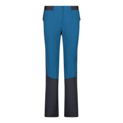 Spodnie damskie CMP. Niebieskie spodnie dresowe damskie CMP, na lato, bez wzorów. Za 435.50 zł.