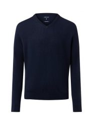 Andrew James sweter z dzianiny z wełną i kaszmirem Mężczyźni Wełna niebieski, XXXL. Niebieskie swetry męskie Andrew James, m, bez wzorów, z dzianiny, bez kołnierzyka. Za 299.95 zł.
