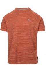 T-shirt Trespass Leecana. Brązowe t-shirty męskie Trespass, l, bez wzorów, z materiału, bez kołnierzyka. Za 65.70 zł.