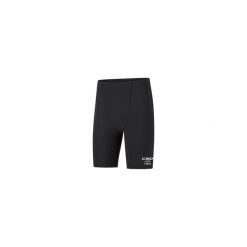 Spodenki do biegania męskie kompresyjne CEP Core Run. Czarne szorty męskie CEP, z elastanu, bez kołnierzyka. Za 379.00 zł.