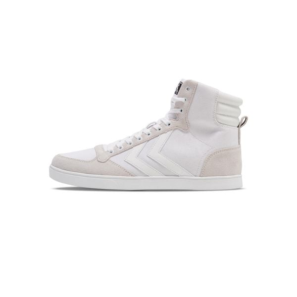 Buty sportowe dla dorosłych Hummel Slimmet stadil tonal high. Białe buty sportowe na co dzień damskie HUMMEL, bez wzorów, z materiału, trekkingowe. Za 311.45 zł.