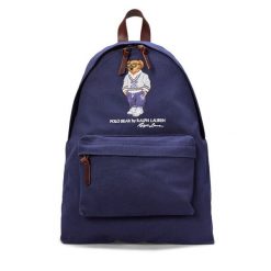 Plecak Polo Ralph Lauren. Niebieskie plecaki męskie Polo Ralph Lauren, bez wzorów. Za 799.99 zł.