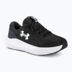 Buty do biegania damskie Under Armour Charged Surge 4. Czarne obuwie do biegania damskie Under Armour. Za 289.99 zł.