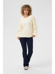 Cream Sweter "Dela" w kolorze kremowym rozmiar: M. Brązowe swetry klasyczne damskie Cream, m, z wiskozy, bez kołnierzyka. Za 100.99 zł.