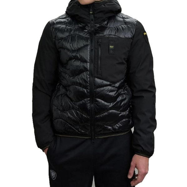 Kurtka BLAUER ALBERT Czarny. Czarne kurtki męskie Blauer, bez wzorów, z tkaniny, bez kaptura. Za 1,604.39 zł.