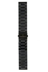 Pasek uniwersalny Garett stalowy czarny 20 mm Q. Czarne paski męskie GARETT, bez wzorów, z materiału, sportowe. Za 59.00 zł.