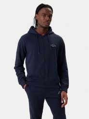 Jack & Jones Bluza College Logo 12288363 Granatowy Regular Fit. Niebieskie bluzy bez kaptura męskie Jack & Jones, m, z bawełny. Za 159.99 zł.