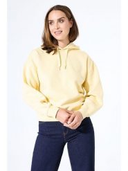 Garcia Bluza w kolorze żółtym rozmiar: XS. Żółte bluzy z kapturem damskie Garcia, xs, z bawełny. Za 104.99 zł.