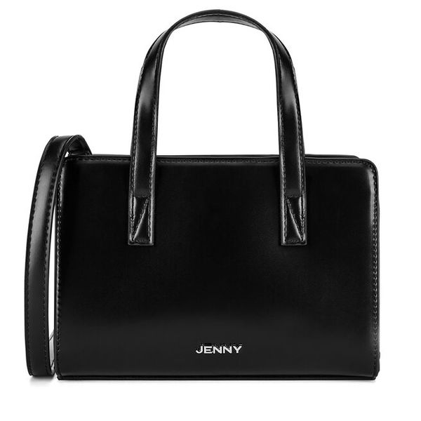 Torebka JENNY. Czarne torebki klasyczne damskie Jenny, bez wzorów, bez dodatków. Za 109.99 zł.