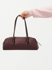 LeGer Torebka "Frauke" w kolorze brązowym rozmiar: onesize. Brązowe torebki klasyczne damskie LeGer, bez wzorów, z materiału, bez dodatków. Za 121.99 zł.